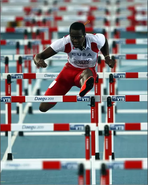 Dayron Robles at the 2011 Athletics World Championships