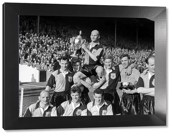 Bishop Auckland win the 1955 FA Amateur Cup