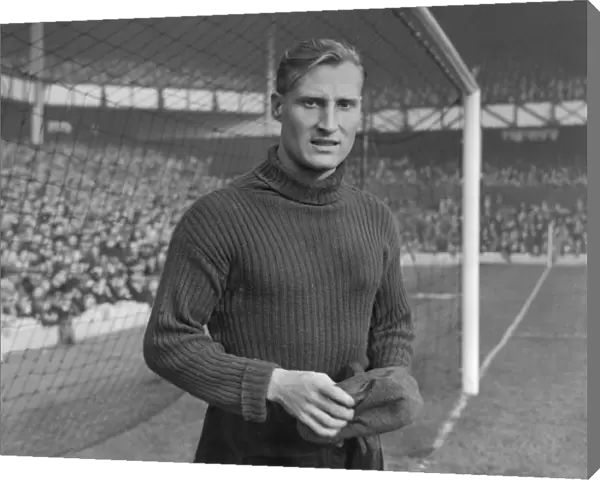 Wolves keeper Bert Williams in 1947