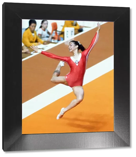 Ludmilla Tourischeva at the 1976 Montreal Olympics
