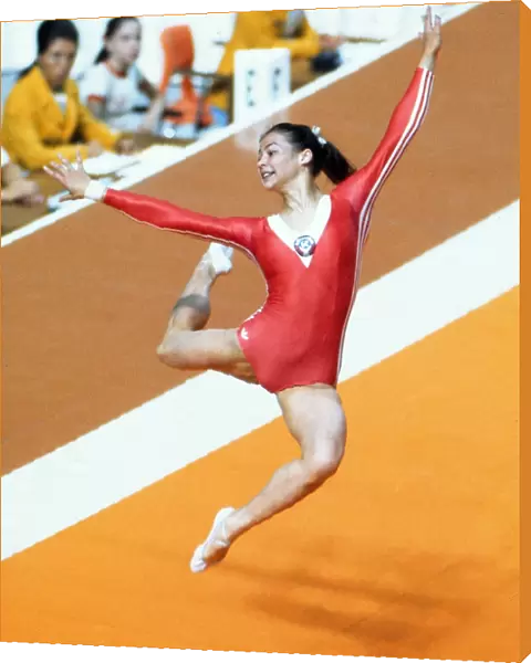 Ludmilla Tourischeva at the 1976 Montreal Olympics