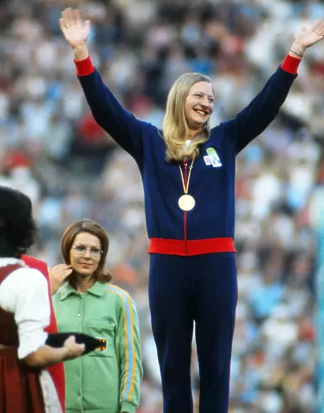 1972 Olympic Pentathlon Champion Mary Peters