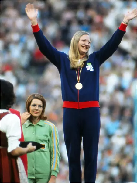 1972 Olympic Pentathlon Champion Mary Peters
