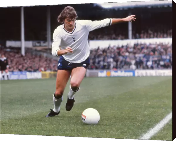 Tottenham Hotspurs Glenn Hoddle on the ball