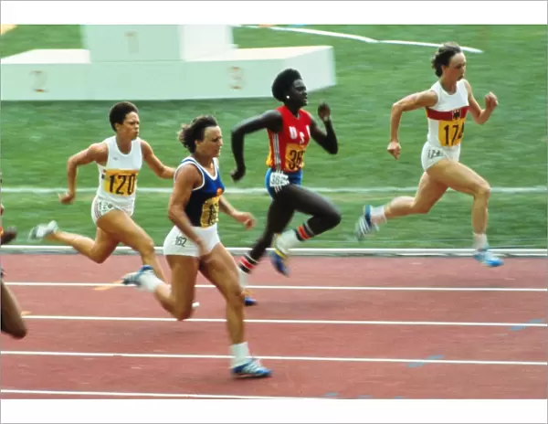 1976 Montreal Olympics - Womens 100m