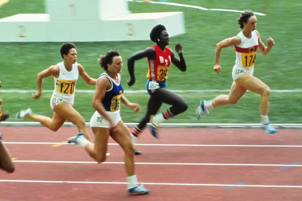 1976 Montreal Olympics - Womens 100m