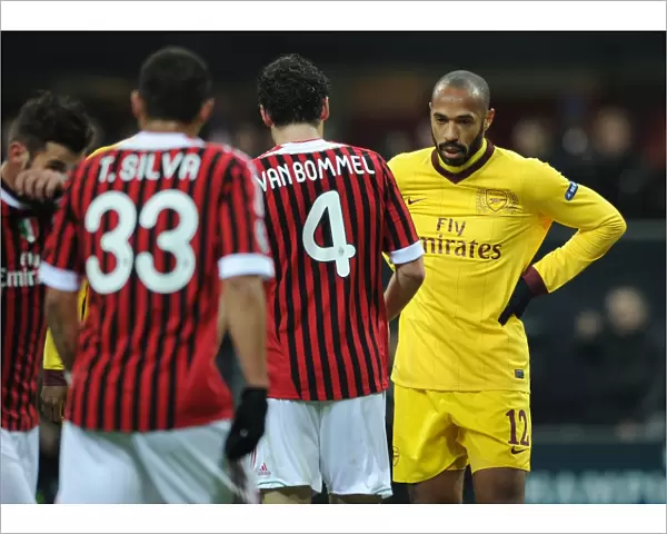 Football - UEFA Champions League - AC Milan vs. Arsenal