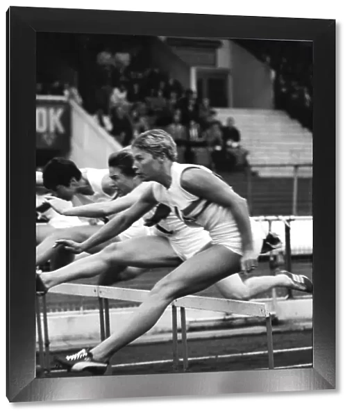 Mary Rand. Athletics - Great Britain vs. West Germany Meeting - 22 / 9 / 67