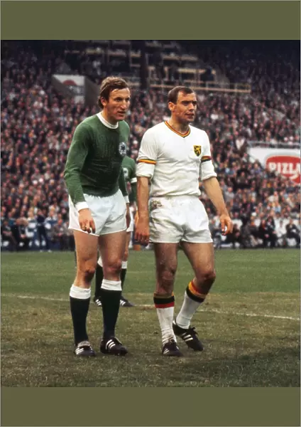 Hans-Georg Schwarzenbeck and Raoul Lambert at Euro 72