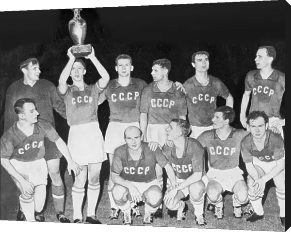 1960 European Nations Cup winners - Soviet Union +