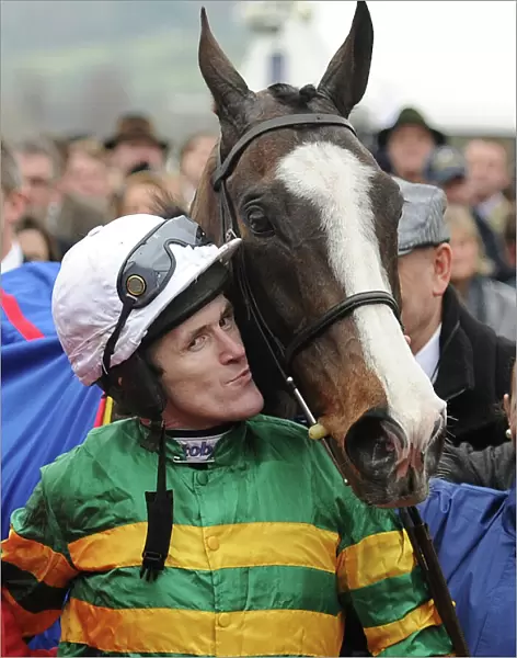 Tony McCoy and Synchronised - 2012 Cheltenham Gold Cup