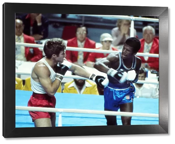 Michael Spinks at the 1976 Montreal Olympics
