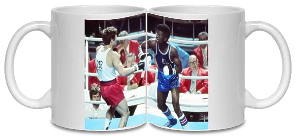 Michael Spinks at the 1976 Montreal Olympics