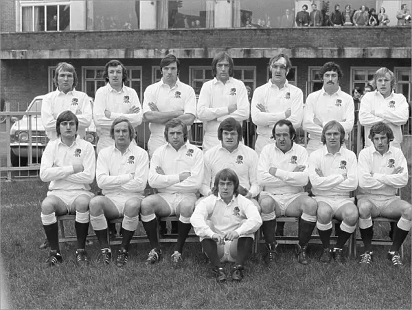 The England team that faced Wales in the 1975 Five Nations Championship