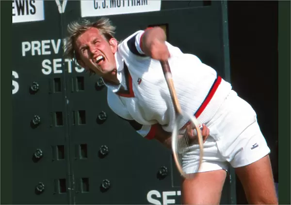 Richard Lewis at the 1979 Wimbledon Tennis Championships