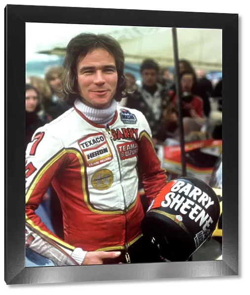 Barry Sheene at Brands Hatch in 1976