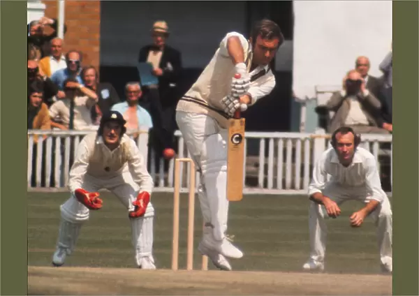 John Edrich bats for The Rest in 1974