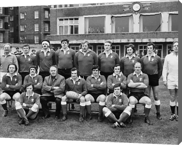 The Wales team that defeated Scotland in the 1974 Five Nations