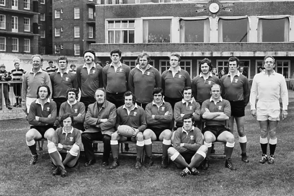 The Wales team that defeated Scotland in the 1974 Five Nations