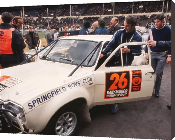 Jimmy Greaves at the 1970 Daily Mirror World Cup Rally