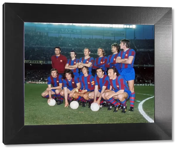 Barcelona during the 1975 European Cup