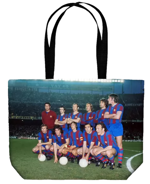 Barcelona during the 1975 European Cup