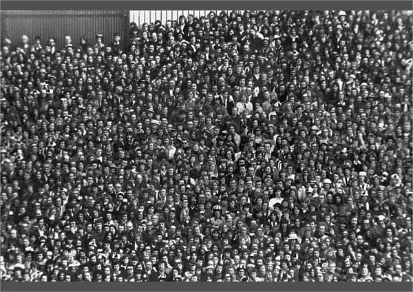 Newcastle United fans at Hillsbrough during the 1974 FA Cup semi-final