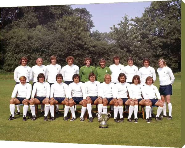 Tottenham Hotspur Team Group Photocall - 1973  /  74 Season