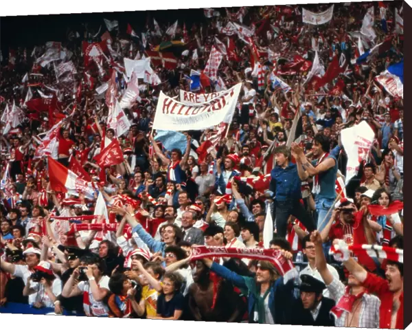 Nottingham Forest fans during the 1979 European Cup Final