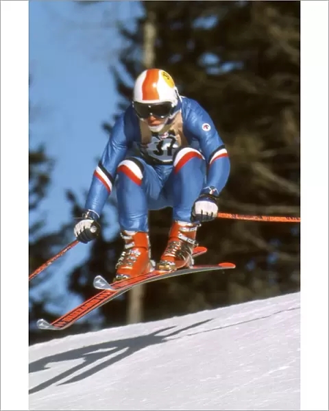 Great Britains Alan Stewart at the 1976 Winter Olympics