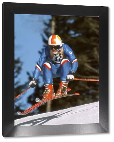 Great Britains Alan Stewart at the 1976 Winter Olympics