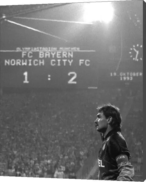Norwich City defeat Bayern Munich in 1993 +