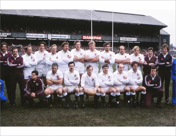 The England team that defeated Wales in the 1982 Five Nations