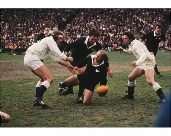 England take on the All Blacks in 1973