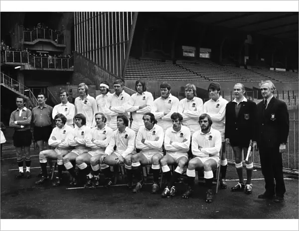 The England team that faced Wales in the 1973 Five Nations Championship