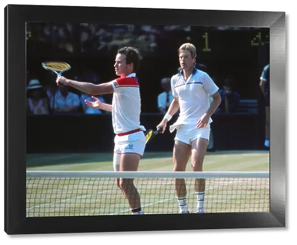 Peter Fleming and John McEnroe - 1984 Wimbledon Mens Doubles Champions