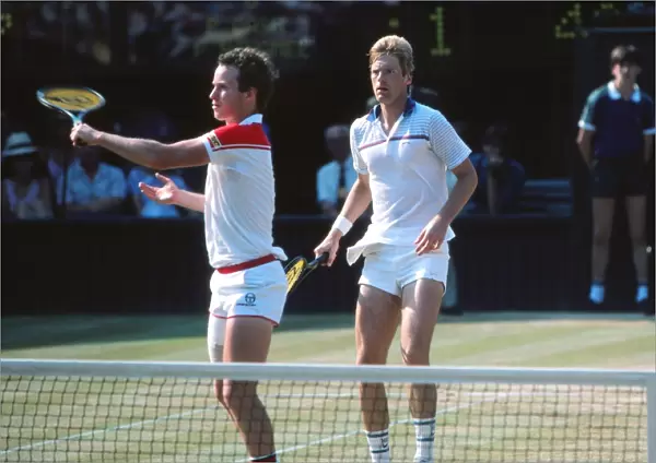 Peter Fleming and John McEnroe - 1984 Wimbledon Mens Doubles Champions