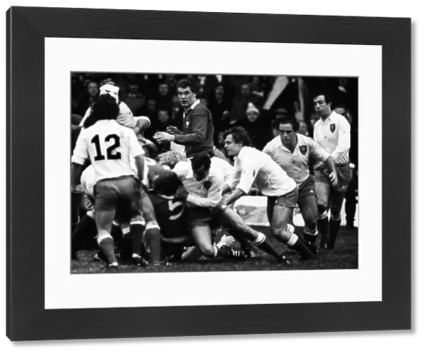 France takes on Wales - 1980 Five Nations