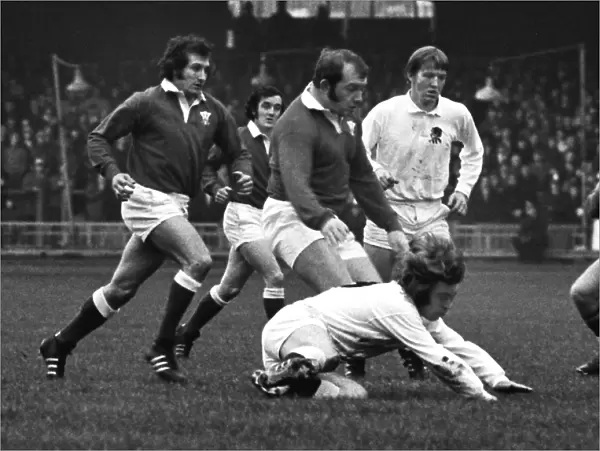 Wales and England clash - 1973 Five Nations