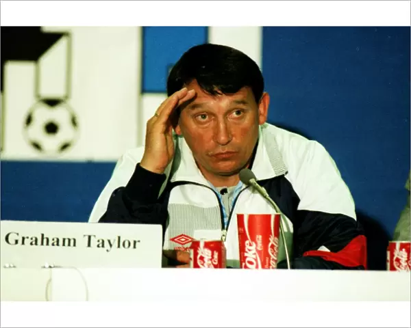 England manager Graham Taylor - Euro 92