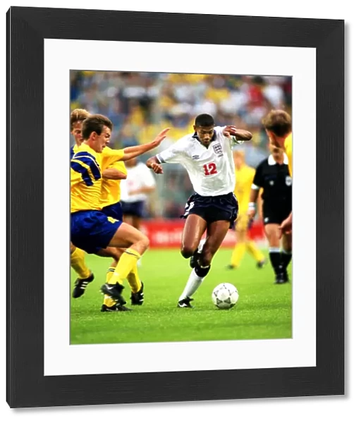 Englands Carlton Palmer - Euro 92