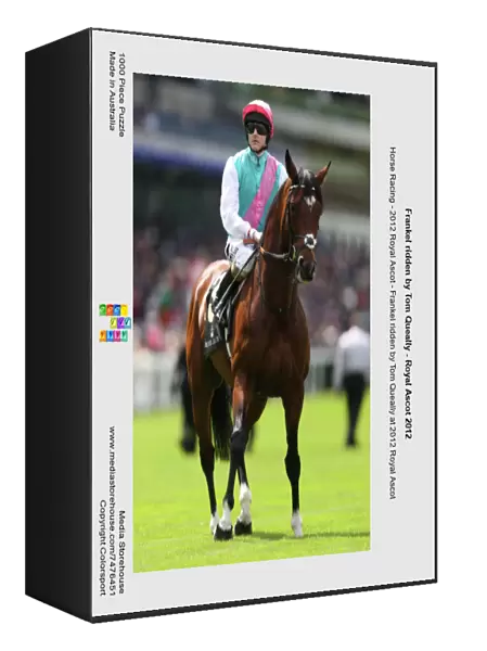 Frankel ridden by Tom Queally - Royal Ascot 2012