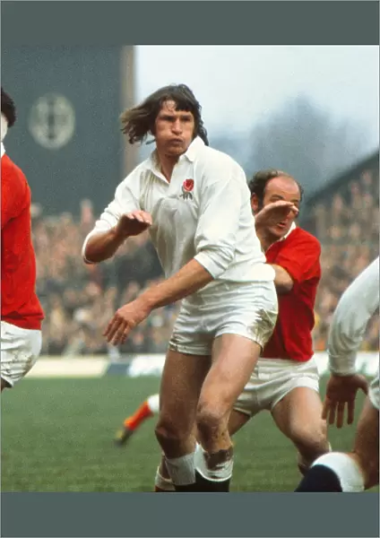 Englands Andy Ripley - 1976 Five Nations