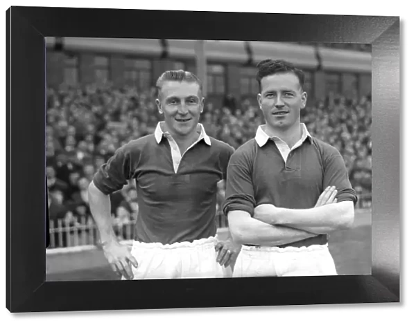 John Ball and Tommy Bogan - Manchester United