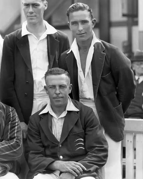 Denis Compton and Joe Hulme - Middlesex C. C. C. 1936