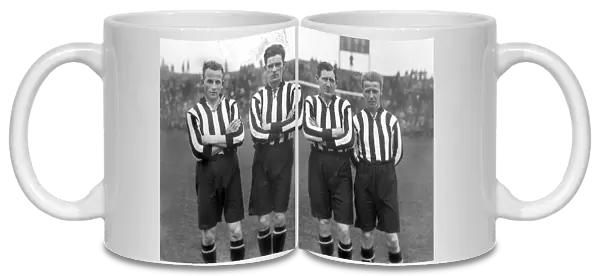 John Coxford, David Halliday, Billy Clunas and Bobby Marshall - Sunderland, 1925  /  6