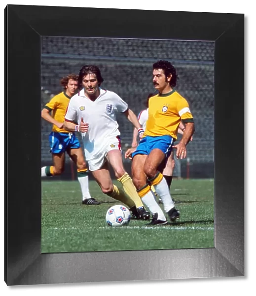 Rivelino and Stuart Pearson - 1976 U. S. A. Bicentennial Cup Tournament
