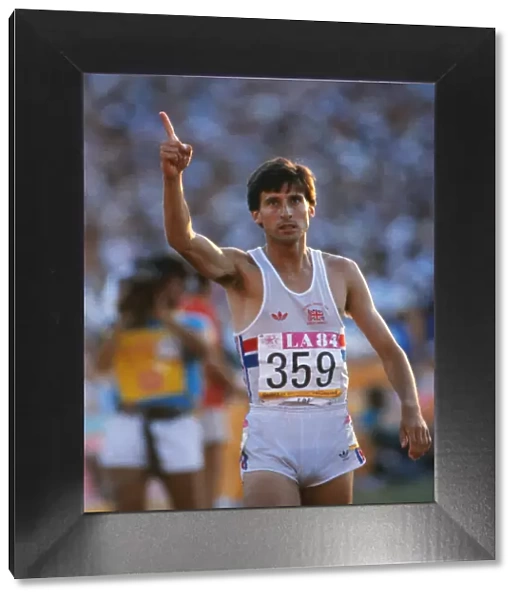 Sebastian Coe - 1984 1500m Olympic Champion