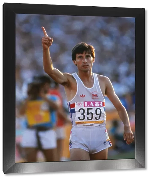 Sebastian Coe - 1984 1500m Olympic Champion
