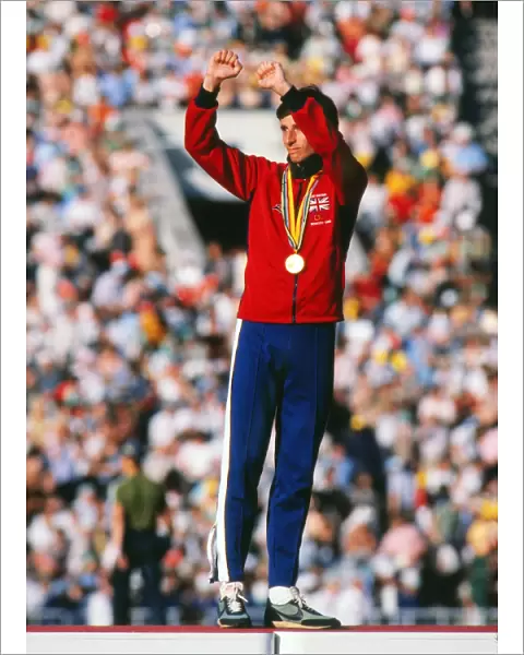 Athletics - Moscow Olympics 1980 - Medal Presentation Mens 1500m Final